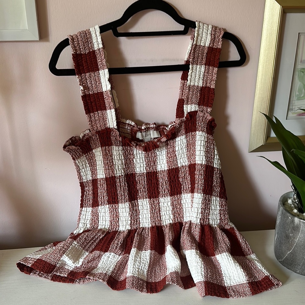 Gingham top